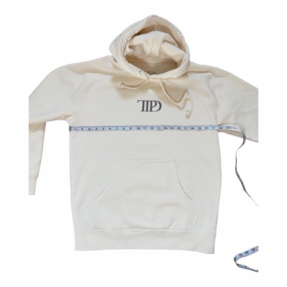 NEW TAYLOR SWIFT THE TORTURED POETS DEPARTMENT THE MANUSCRIPT EDITION M HOODIE - Picture 4 of 4
